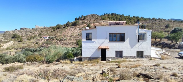 Rural property in Tijola, Almeria, with scenic mountain views and spacious land for sale. Ideal for.