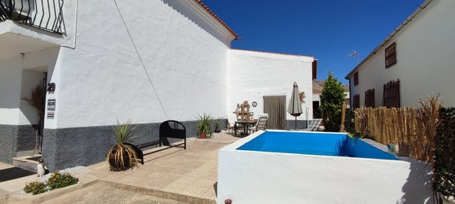 Charming village property with pool in Las Vertientes, Granada, ideal for relaxing holidays or perma.