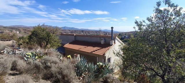 Charming rural property in Seron, Almeria, surrounded by natural landscape and desert vegetation.