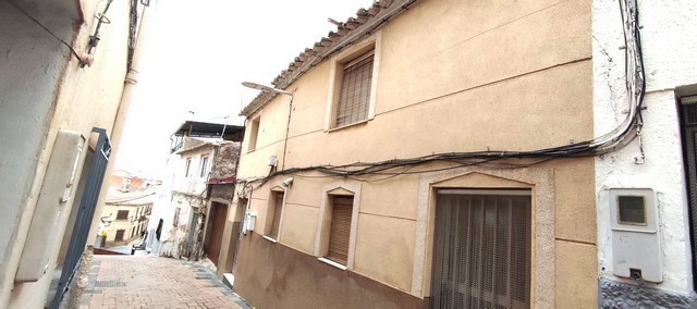 Town house in Tijola, Almeria, Spain, with traditional architecture and narrow streets.