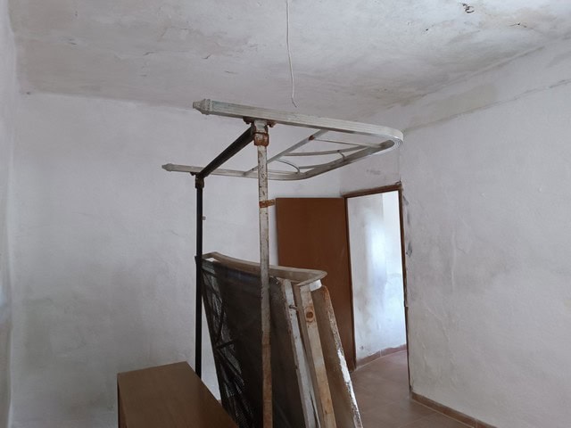 Rural property in Caniles, Granada, with unfinished interior and construction scaffolding. Ideal for.