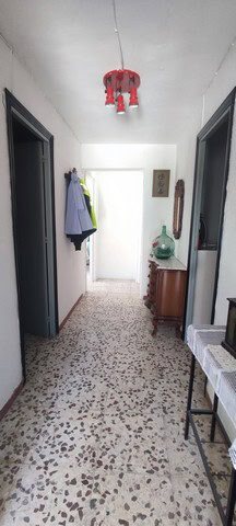 Charming interior of a rural property in Oria, Almeria, featuring simple decor and functional furnis.