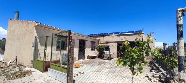 Charming rural property in Hijate, Almeria with solar panels and spacious outdoor area. Perfect for.