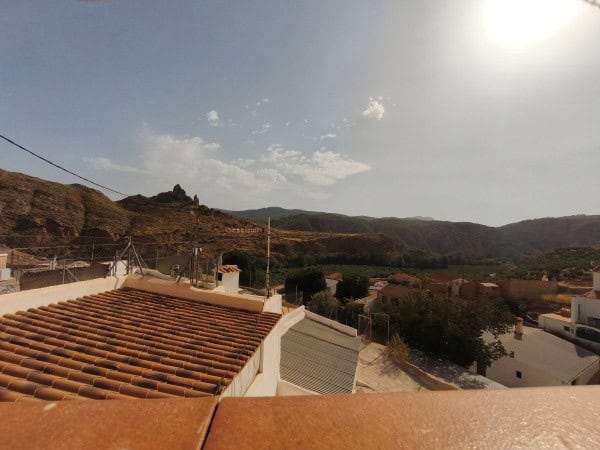 Charming cave house located in Huesa, Jaen, surrounded by scenic mountains and traditional Spanish a.