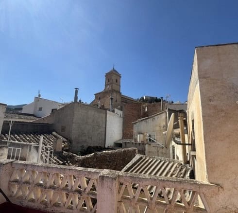Charming town house in Purchena, Almeria, with traditional architecture and scenic views.