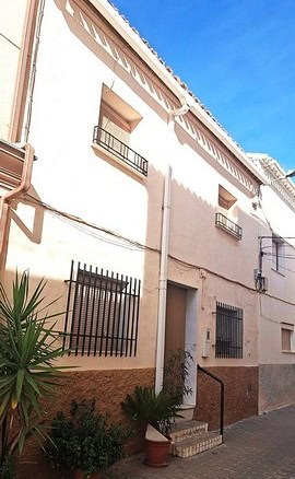 Charming town house in Purchena, Almeria, with traditional architecture and outdoor space.