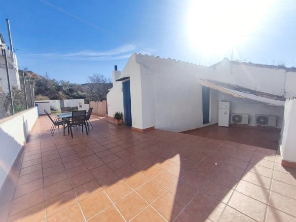 Charming village property with spacious terrace in Hinojares, Jaen, ideal for relaxing outdoor livin.