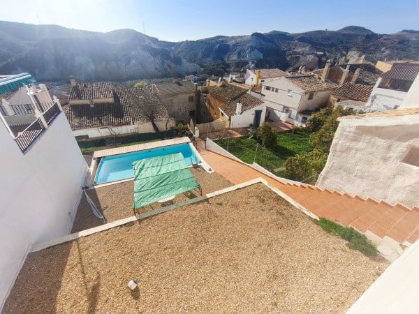Charming village property with pool and mountain views in Hinojares, Jaen. Perfect for a peaceful re.