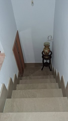 Interior staircase in a village property in Urracal, Almeria, Spain.