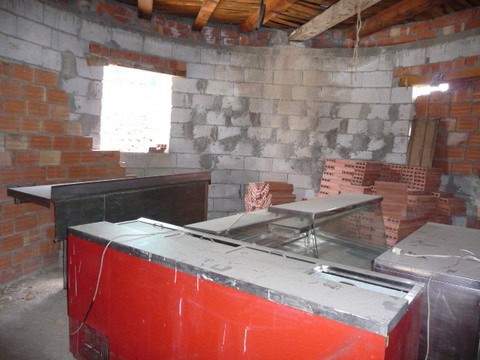 Interior view of a rustic village property under construction in Pozo Alcon, Jaen.