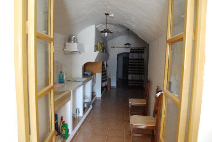 Charming village home interior in Cuevas del Campo, Granada, featuring rustic design and cozy living.