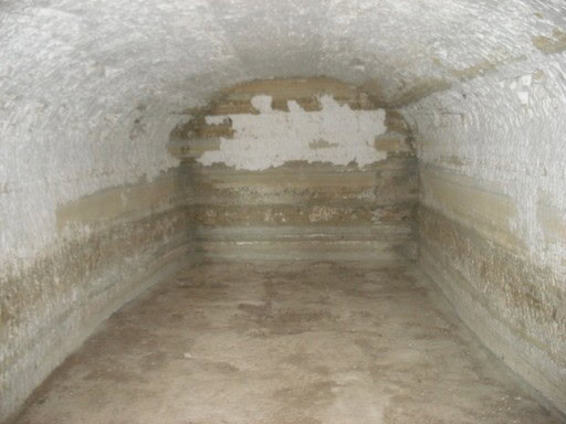 Ancient cave structure in Benamaurel, Granada, showcasing historical underground architecture.