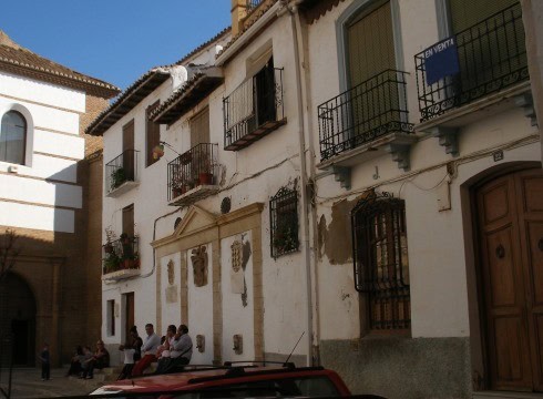 Charming village property in Guadix, Granada with traditional architecture and vibrant community atm.