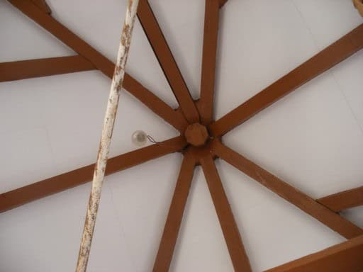 Village property with wooden roof beams in Guadix, Granada.