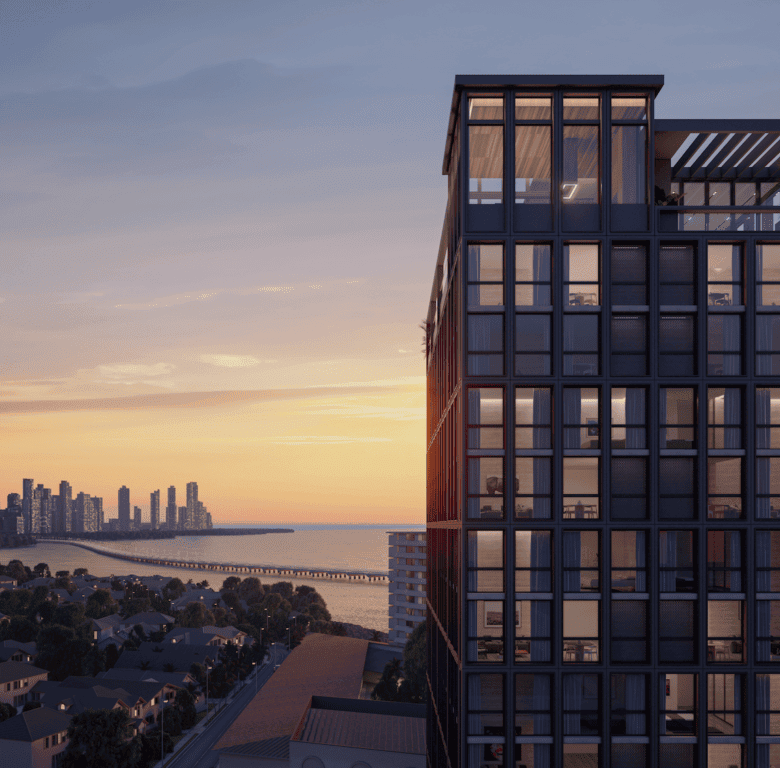Luxury apartment in Coco del Mar, Panama City, with panoramic city and ocean vistas.