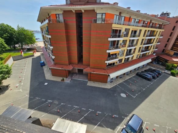 Renovated studio apartment offering stunning sea views located near Vigo Beach in Nessebar.