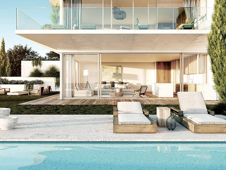 Luxury villa with contemporary design in Vale do Milho, Carvoeiro, Portugal. Spacious interiors and.