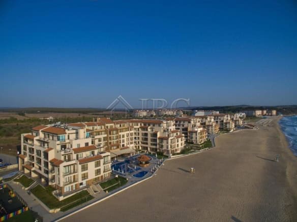 Sea view one-bedroom apartment at Obzor Beach Resort, Bulgaria.