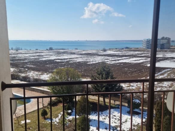 Sea View Studio Apartment with Balcony in Ravda.