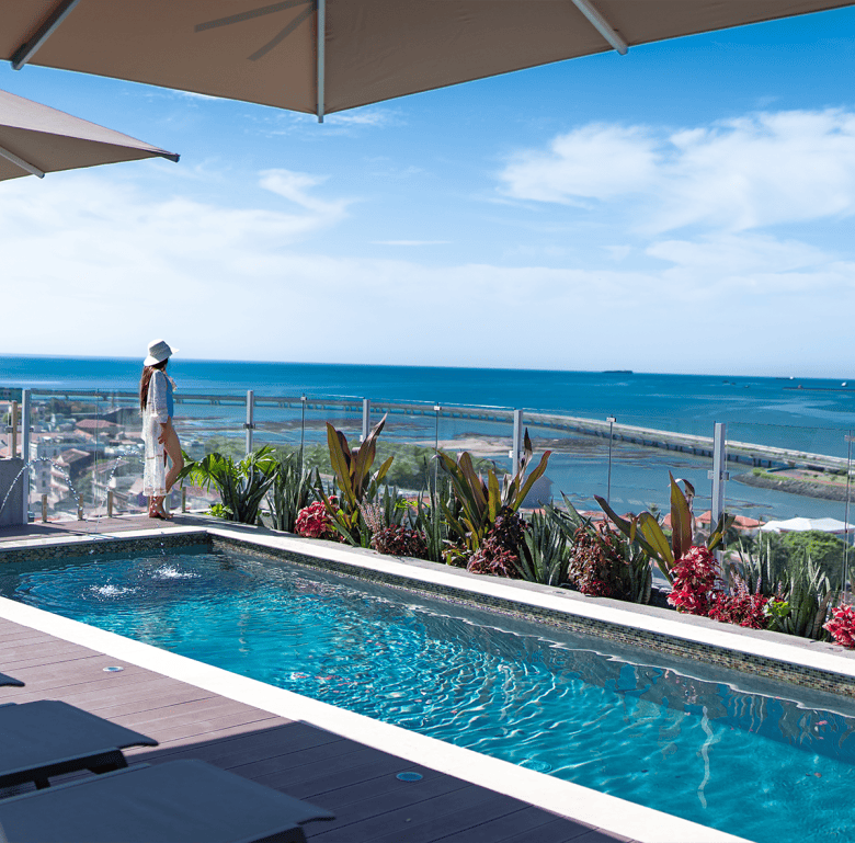Ocean view from Casco property in Panama City, Panama.