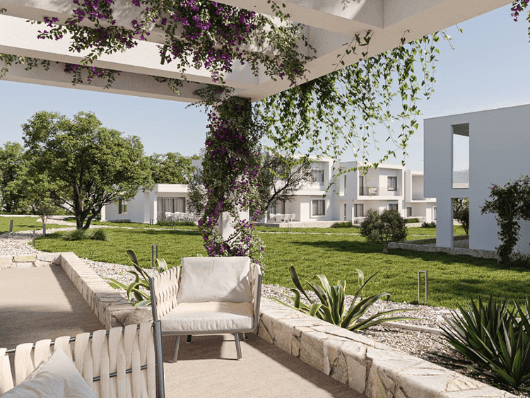 Algarve villa with garden views in Carvoeiro, Portugal.
