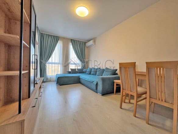 Bright 1-bedroom apartment with modern furnishings in Sunny Beach, perfect for relaxing holidays.
