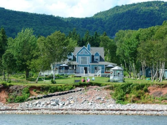 Ocean View Manor for Sale in Englishtown, Nova Scotia, Canada.