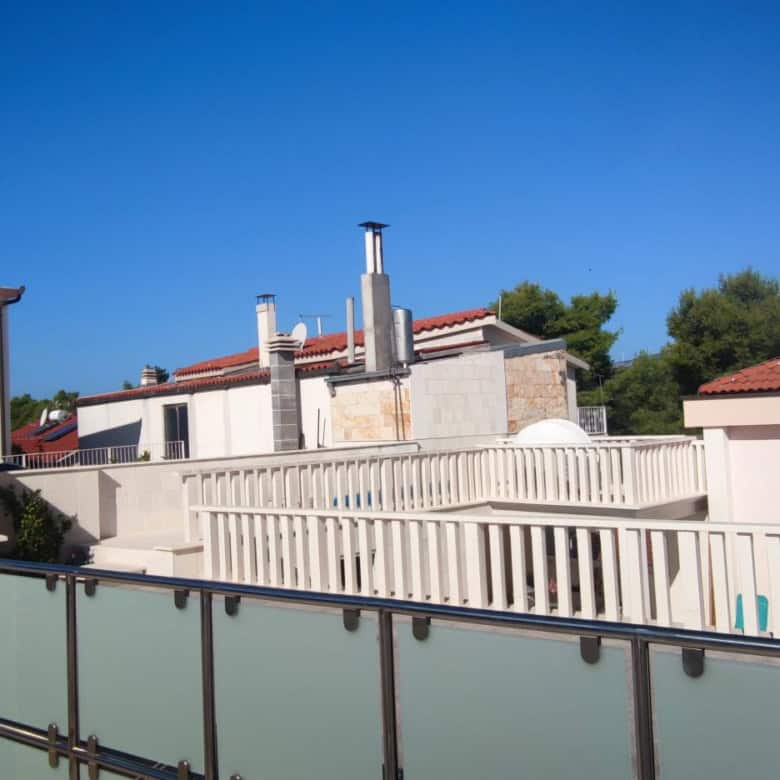 Apartment in a small residential building in Okrug Donji, Croatia, part of a four-unit house for sal.