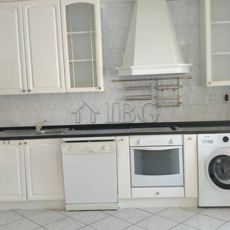 Modern kitchen with appliances and panoramic sea views in Sveti Vlas.