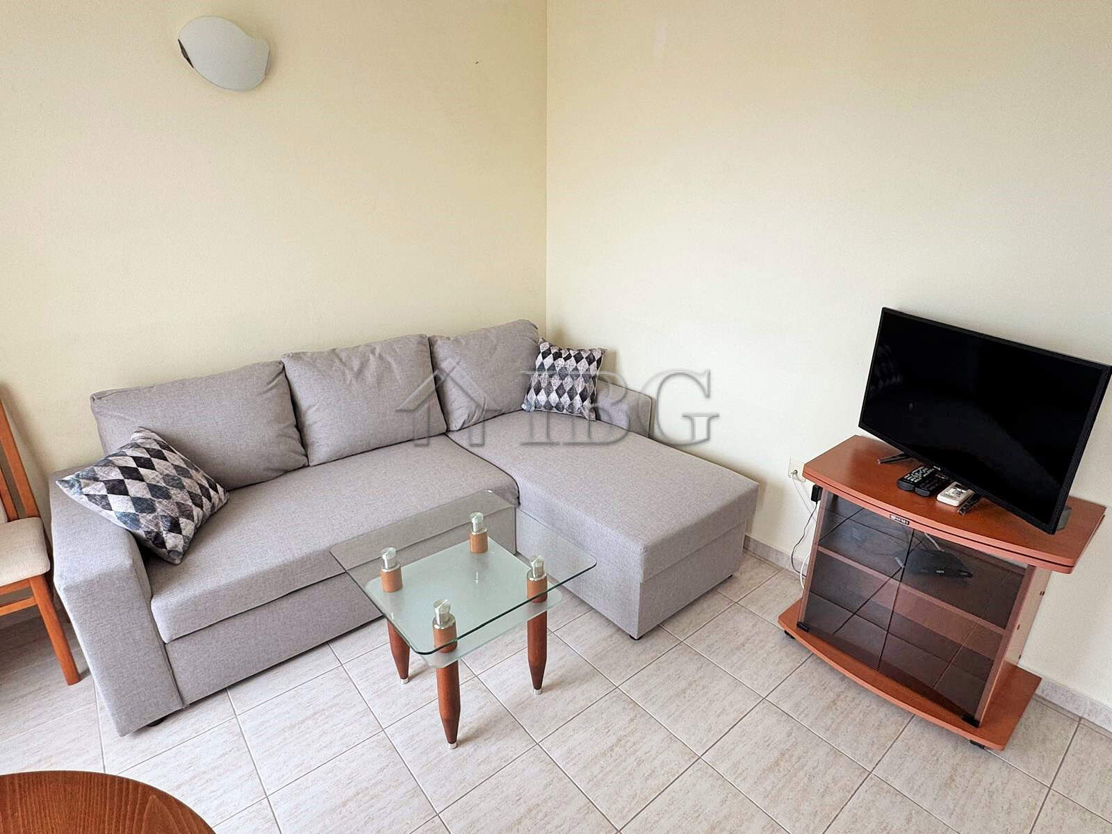 Modern 2-Room Apartment with Pool View at Pollo Resort Cozy 2-room apartment with pool view at Pollo Resort, Sunny Beach, Bulgaria.