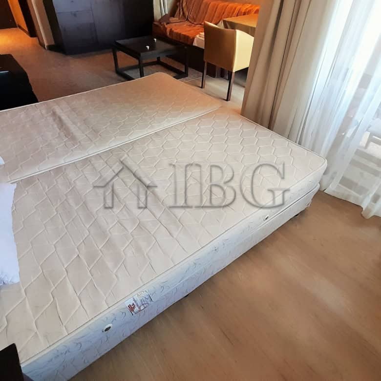 Comfortable studio apartment with balcony overlooking the sea at Royal Beach Barceló. Perfect for re.