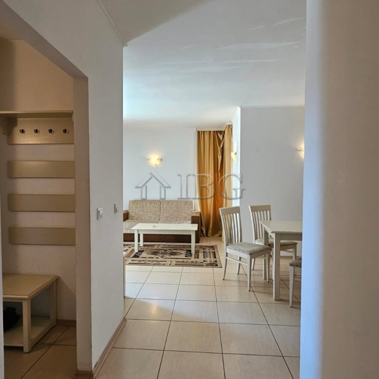 Bright and airy living space in Tria Apartments, Sunny Beach, with stylish furniture and natural lig.
