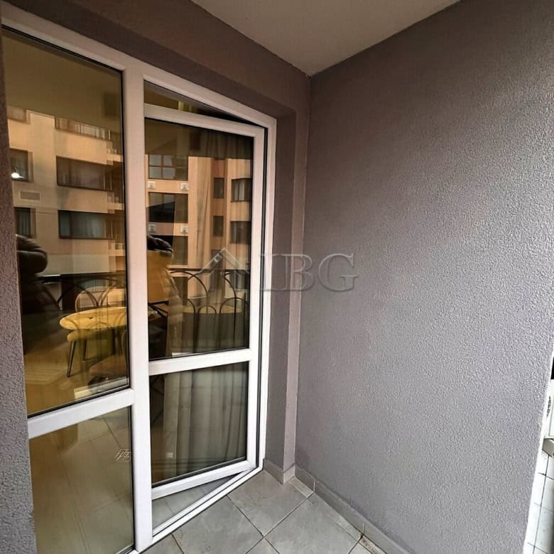 Modern furnished studio with balcony in a new complex at J’adore Secret Garden, Sunny Beach.