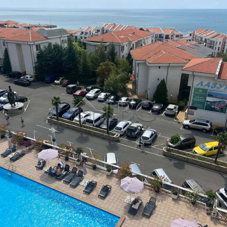 Bright 3-bedroom apartment overlooking yacht harbor in Sveti Vlas, Bulgaria. Perfect for seaside liv.