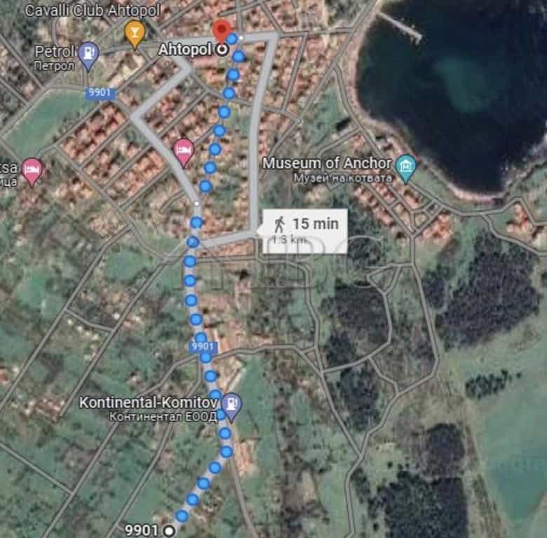 Beautiful regulated land plot in Ahtopol, Bulgaria, ideal for development near the coast and local a.