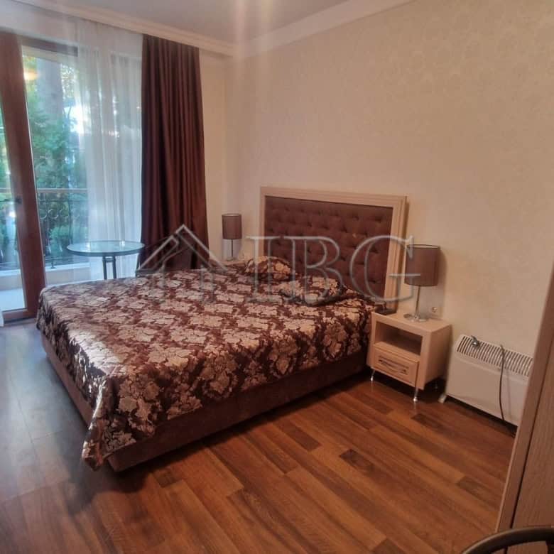 One-bedroom apartment with pool view in Harmony Suites 1, Sunny Beach.