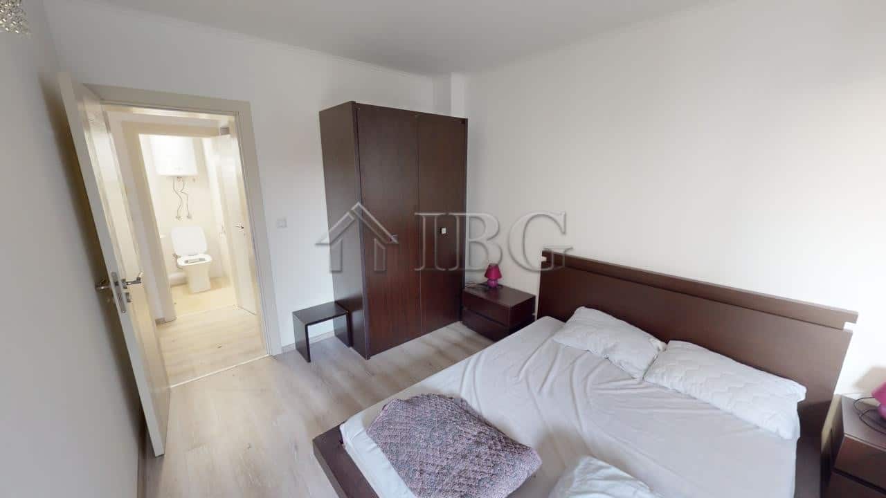 Spacious 2-bedroom apartment in Bay View Villas, Kosharitsa, with modern furnishings and scenic view.