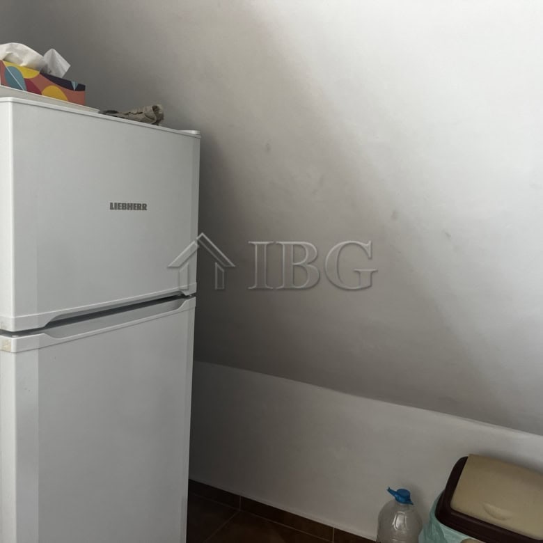 Bright interior of a 1-bedroom apartment with sea views in Ravda residential building.