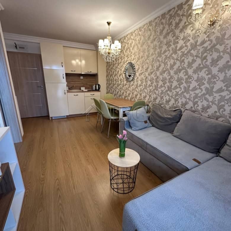 Modern 1-bedroom apartment with elegant decor in Sunny Beach, perfect for comfortable living and vac.
