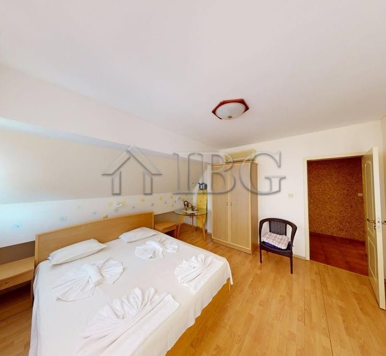 Bright interior of a 2-bedroom apartment in Sunny Fort Complex, Sunny Beach.