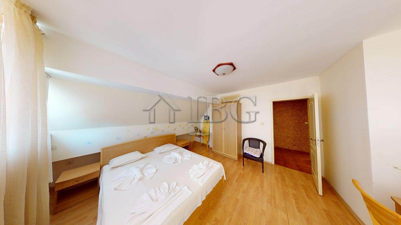 Bright interior of a 2-bedroom apartment in Sunny Fort Complex, Sunny Beach.