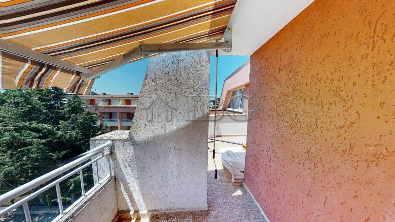 Modern 2-bedroom apartment with balcony in Sunny Fort complex, Sunny Beach, Bulgaria.