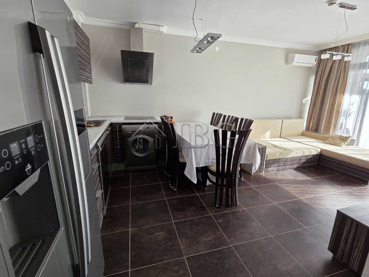 Bright 1-bedroom apartment with stunning sea views in Sveti Vlas, Bulgaria. Modern interior and spac.