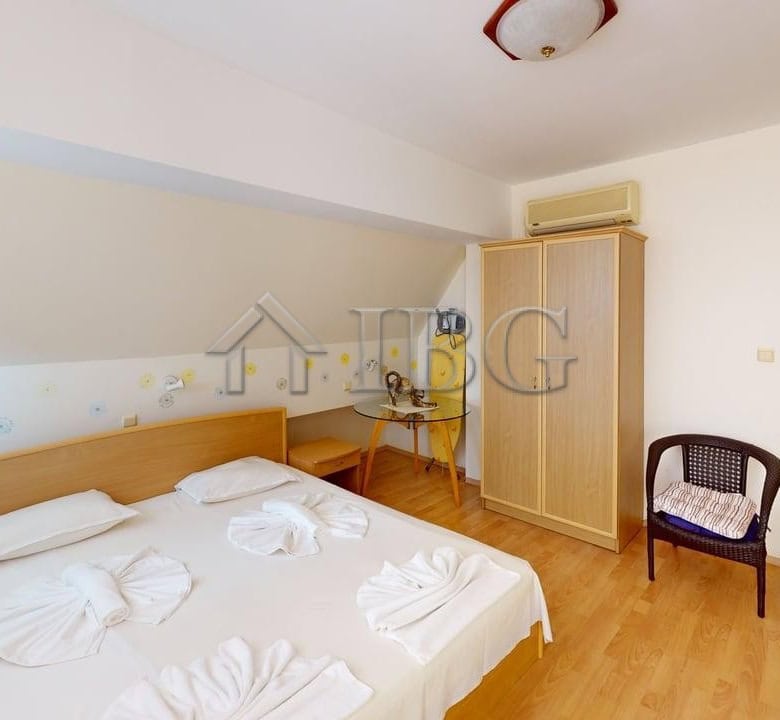 Bright 2-bedroom apartment in Sunny Fort Complex, Sunny Beach with modern furnishings.