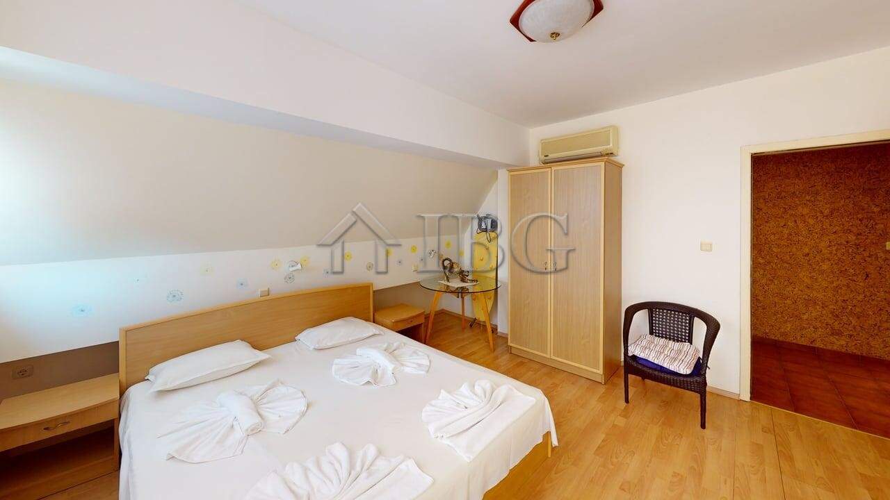 Bright 2-bedroom apartment in Sunny Fort Complex, Sunny Beach with modern furnishings.
