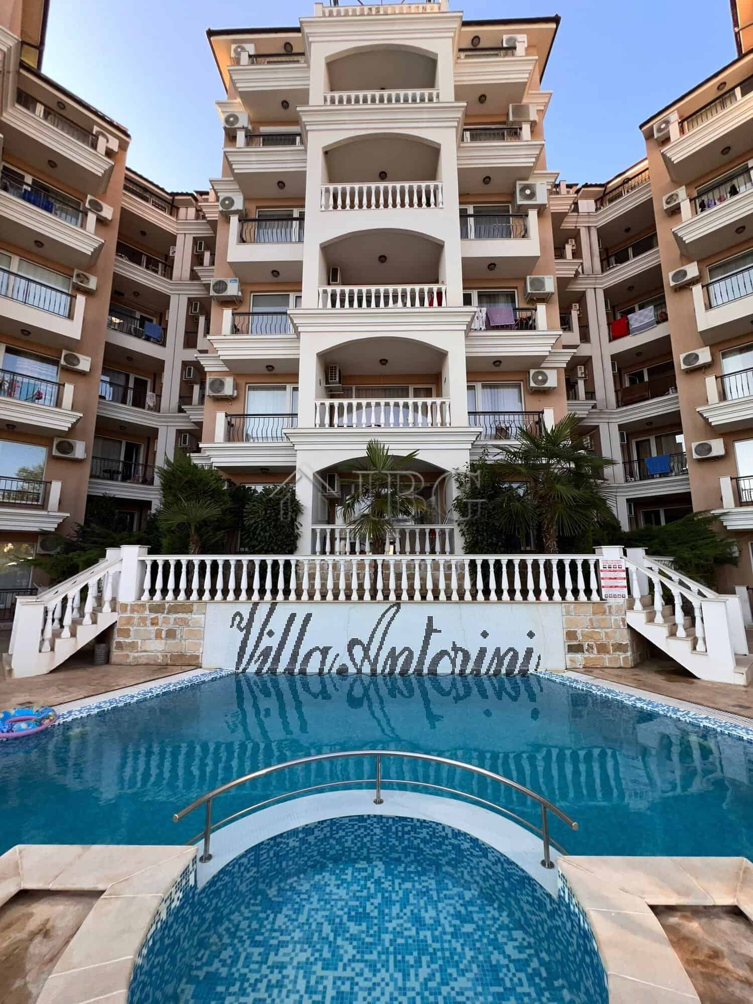 Luxury Villa Antorini with Pool and Sea Views in Sveti Vlas, Bulgaria.