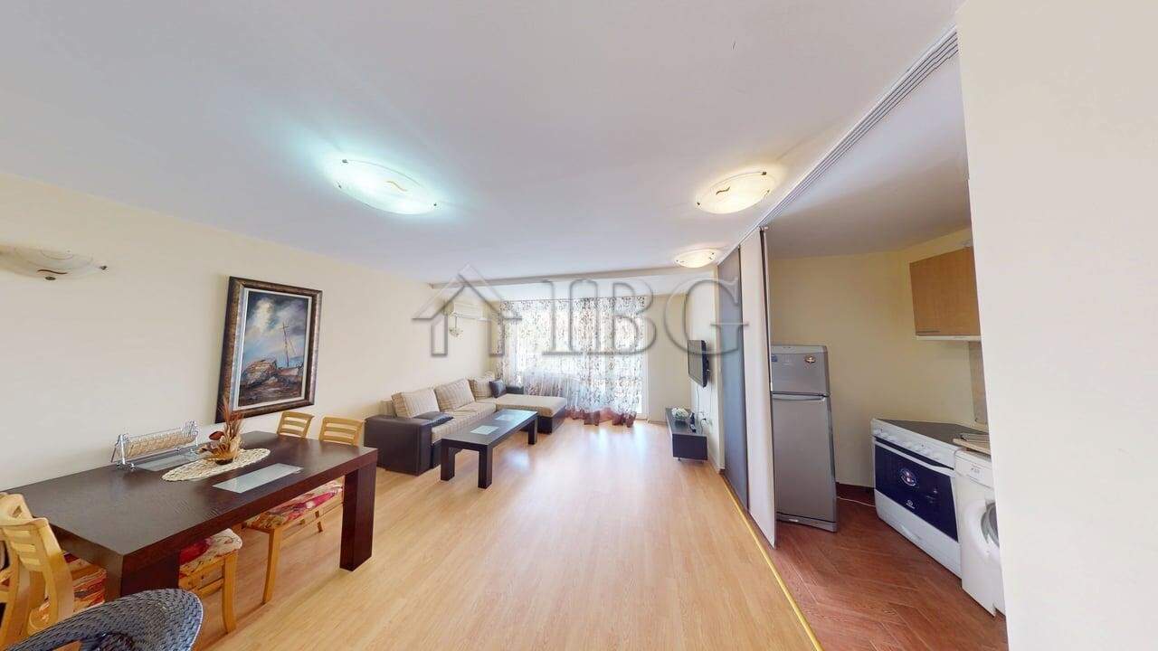 Bright 2-bedroom apartment in Sunny Fort Complex, Sunny Beach, with spacious living area and modern.