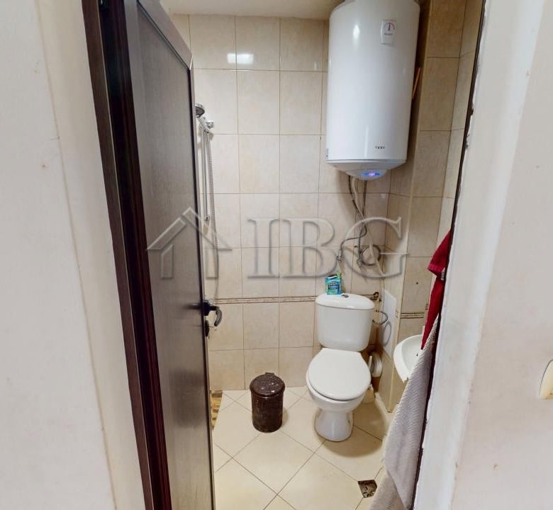 Interior view of a bathroom in a 2-bedroom apartment at Bay View Villas, Kosharitsa.
