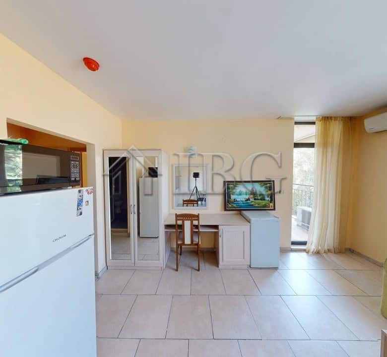 Apartment in Avalon Complex, Sunny Beach with living area and balcony views.
