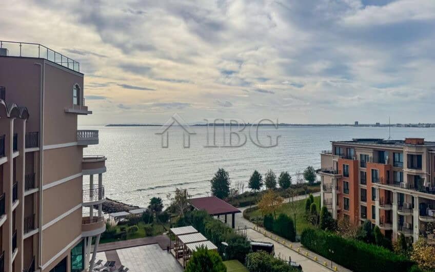 Beachfront studio apartment with sea views at Grand Hotel Sveti Vlas, Bulgaria. Perfect for seaside.